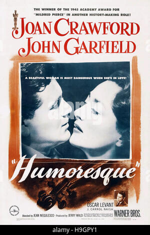 HUMORESQUE 1946 Warner Bros film with Joan Crawford and John Garfield Stock Photo