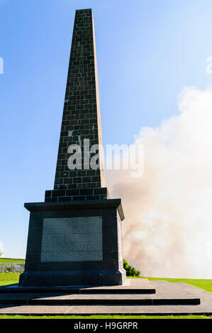 Knockagh Monument, Carrickfergus. Memorial to soldiers who died in WW1 ...