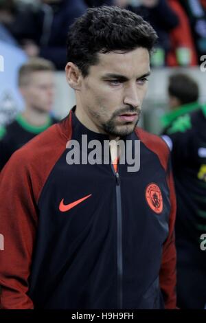 Jésus Navas of Manchester City in action during the match of Champions