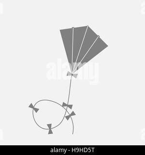 Kite  Icon. Vector Illustration Stock Vector