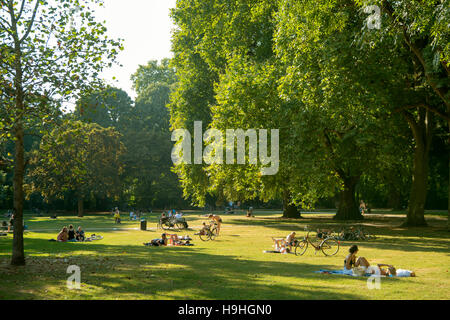 Deutschland, Köln, Neustadt-Nord, Stadtgarten Stock Photo