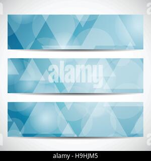 Abstract Geometrical Background from triangles. Abstract geometric invitation or banner. Vector Illustration. Stock Vector