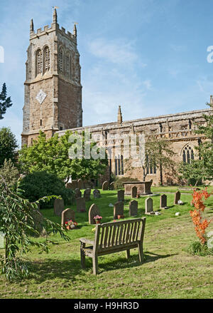 St George Church, Lower Brailes, Warwickshire, Stock Photo