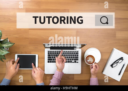 TUTORING Stock Photo