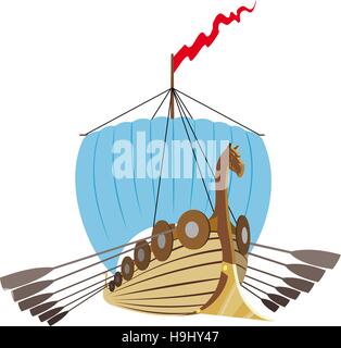 Cartoon sail ship crew pirate characters Stock Vector Image & Art - Alamy