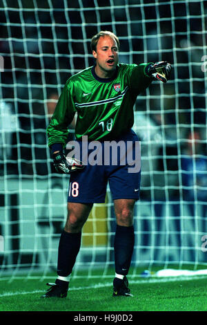 KASEY KELLER USA & LEICESTER CITY FC 22 June 1998 Stock Photo