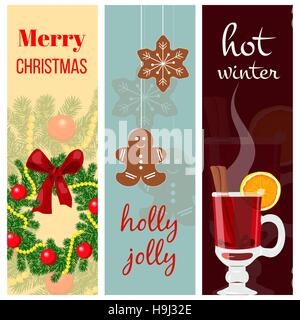 Christmas mood set Stock Vector