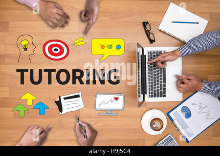 TUTORING Stock Photo