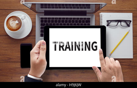 TRAINING Stock Photo
