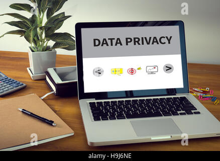 Data Privacy Concept Stock Photo