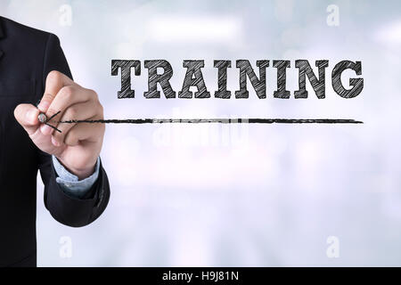 TRAINING Stock Photo