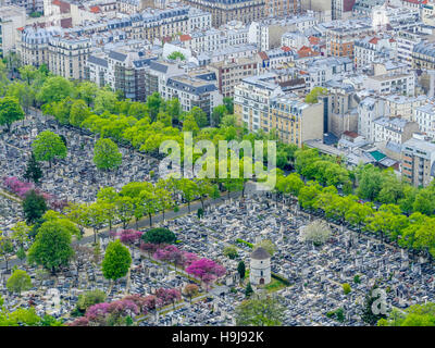 Montparnasse Cemetery, Paris, France Stock Photo