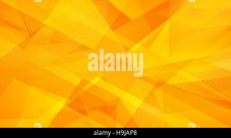 autumn and summer orange, yellow abstract triangle background Stock Vector