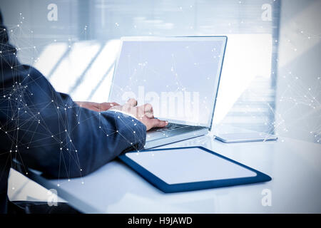 Composite image of constellation of stars Stock Photo