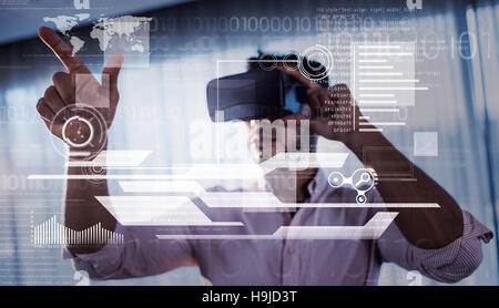 Composite image of interface Stock Photo