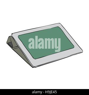 Tablet, modern gadgets and the Internet Stock Vector