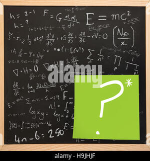 Composite image of maths Stock Photo