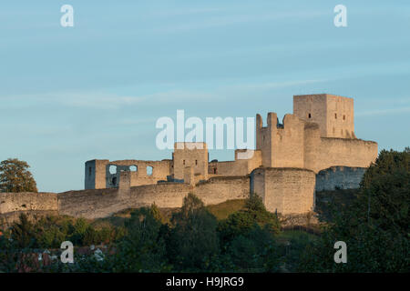 Rabi - ruins of the largest Czech castle, founded in the early 14th century Stock Photo