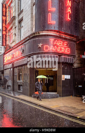 Exterior of the  Windmill club,Great Windmill St.,Soho,London,England Stock Photo