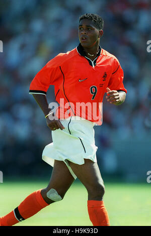 PATRICK KLUIVERT HOLLAND & AC MILAN 04 July 1998 Stock Photo