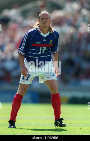 EMMANUEL PETIT FRANCE & ARSENAL FC 24 June 1998 Stock Photo