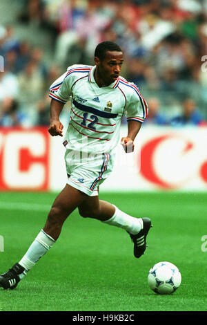 THIERRY HENRY FRANCE 16 June 1998 Stock Photo - Alamy