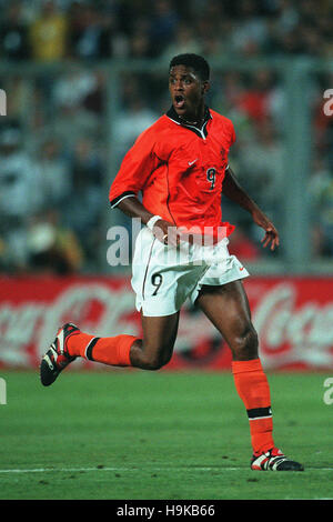 PATRICK KLUIVERT HOLLAND & AC MILAN 07 July 1998 Stock Photo