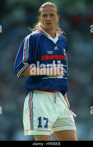 EMMANUEL PETIT FRANCE & ARSENAL FC 24 June 1998 Stock Photo