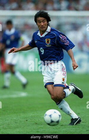 KICKO 1996–1998 日本代表 ホームジャージ NAKAYAMA 9番 masashi-nakayama-japan-14-june