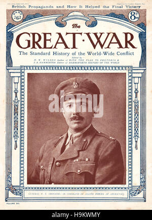 1919 The Great War front page  General William Edmund Ironside Stock Photo