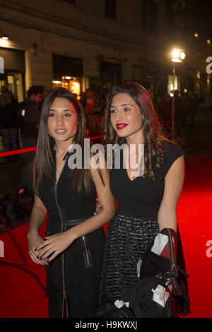 Angela Fontana and Marianna Fontana attending the reopening of the Ferrari Store on Via Tomacelli in Rome, Italy, after a total makeover.  Featuring: Angela Fontana, Marianna Fontana Where: Rome, Lazio, Italy When: 21 Oct 2016 Credit: IPA/WENN.com  **Only Stock Photo