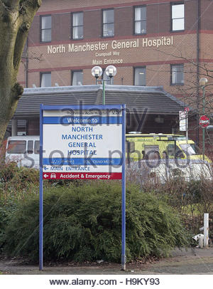 North Manchester General Hospital, Crumpsall, Manchester, England, UK ...