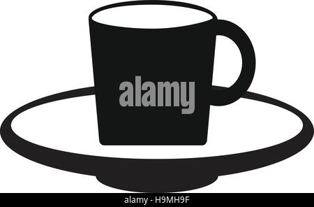 tea cup icon Stock Vector