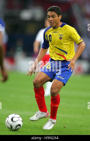 EDWIN TENORIO ECUADOR & BARCELONA GUAYAQUIL WORLD CUP GELSENKIRCHEN GERMANY 09 June 2006 Stock Photo