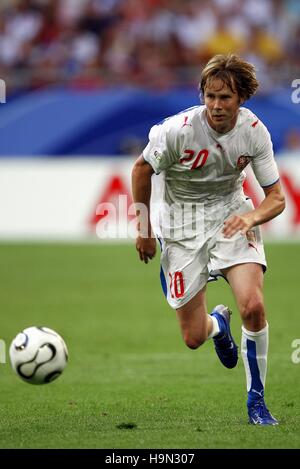 JAROSLAV PLASIL CZECH REPUBLIC & AS MONACO FC WORLD CUP GELSENKIRCHEN GERMANY 12 June 2006 Stock Photo