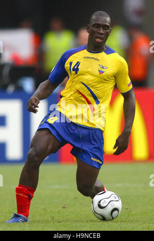 SEGUNDO CASTILLO ECUADOR & EL NACIONAL WORLD CUP GOTTLIEB-STADION ...