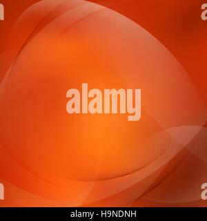 Abstract orange mooth twist light lines. EPS 10 Stock Vector