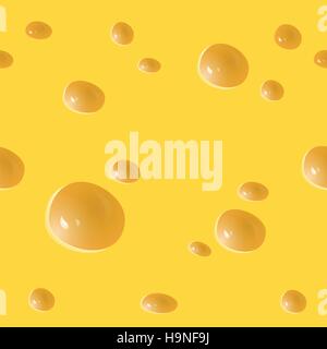 Vecor seamless bright illustration of cheese pattern Stock Vector