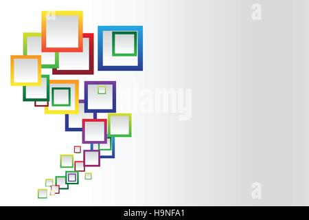 Abstract background with bright vector design elements Stock Vector