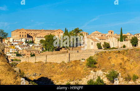 Seminario Conciliar de San Ildefonso and St. Lucas Church in Toledo, Spain Stock Photo