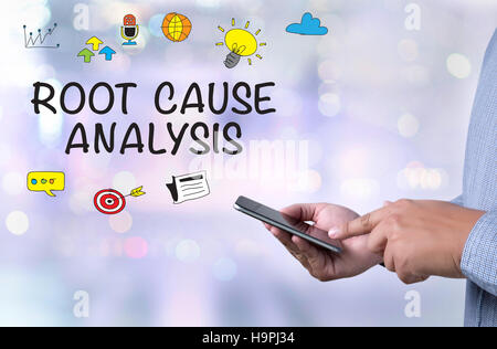 ROOT CAUSE ANALYSIS Stock Photo