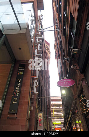 Mackintosh Legacy,The lighthouse art gallery, Glasgow, Scotland,UK - looking up Stock Photo