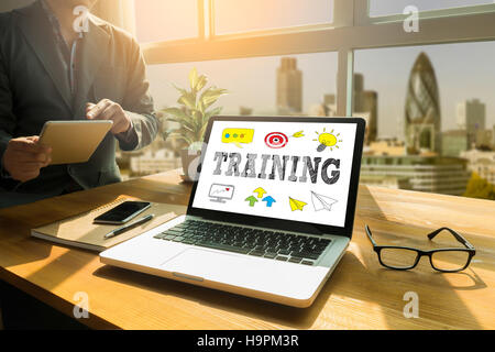 TRAINING Stock Photo