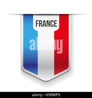 France flag vector Stock Vector