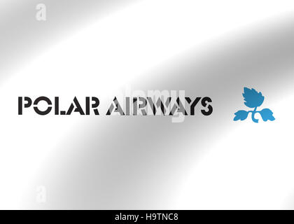 Polar Airways Air Airlines logo Stock Photo