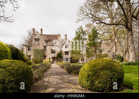 The east front at Avebury Manor, Wiltshire Stock Photo