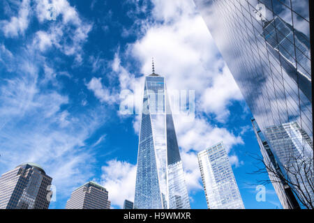 World Trade Center, Lower Manhattan, NYC, USA Stock Photo
