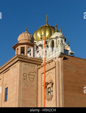 Sikh temple in Glasgow, Scotland, UK Stock Photo