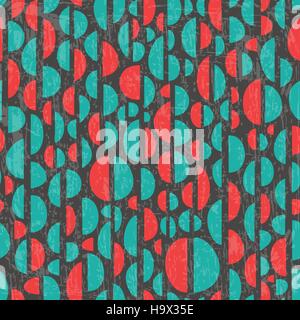 Seamless background with green flowers Stock Vector