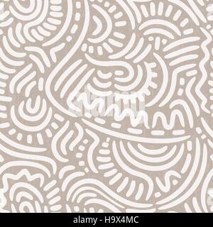Seamless background with green flowers Stock Vector